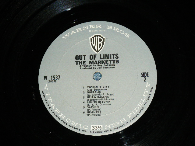 画像: The MARKETTS - OUT OF LIMITS ( Best Tracks) ( SEALED ) / 1987 US AMERICA ORIGINAL "BRAND NEW SEALED" LP