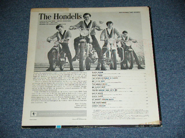 画像: THE HONDELLS - THE HONDELLS  ( Ex++/Ex+++  )  / 1965 US ORIGINAL BLACK  'MERCURY' Label MONO Used  LP 