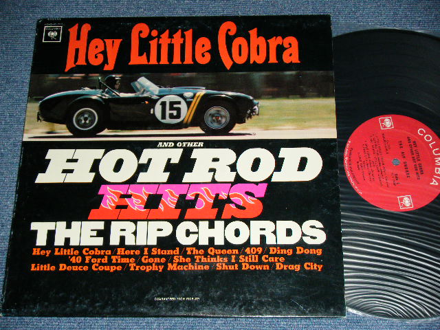 画像1: THE RIP CHORDS - HEY LITTLE COBRA  (Matrix # 1AB/1H)(Ex+/Ex+++,Ex++)/1964 US AMERICA ORIGINAL 1st Press "2 EYE'S & Guaranteed Label" MONO Used LP 