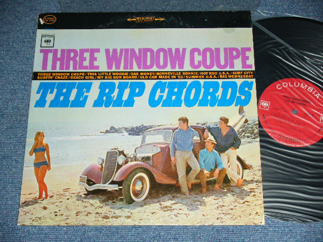 画像1: THE RIP CHORDS - THREE WINDOW COUPE ( Matrix # 1D/1D) (Ex+/MINT-) / 1964 US AMERICA ORIGINAL 2nd Press "360 Sound Label" STEREO Used LP