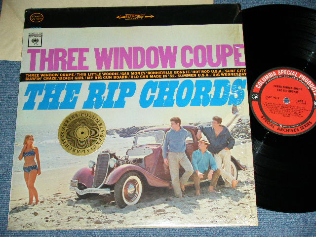 画像1: THE RIP CHORDS - THREE WINDOW COUPE ( Matrix # 1E/1H ; MINT-/MINT- )   / 1969? US ORIGINAL RECORD CLUB RELEASE  STEREO Used LP 