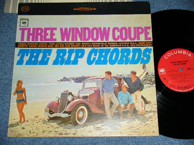 画像1: THE RIP CHORDS - THREE WINDOW COUPE ( Matrix # 1F/1E ; Ex++/MINT- )   /1964 US AMERICA ORIGINAL 2nd Press "360 Sound Label" STEREO Used LP 