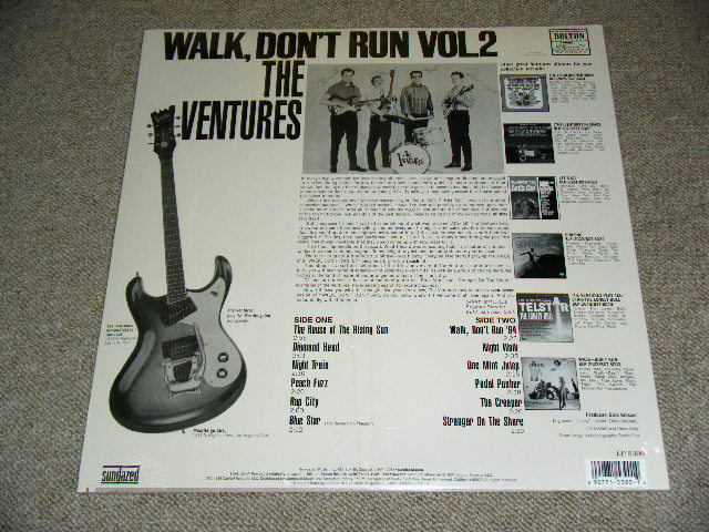 画像: THE VENTURES -  WALK,DON'T RUN VOL.2  /  2012 US Limited 1,000 Copies 180 Gram HEAVY Weight Brand New SEALED GREED Wax Vinyl LP