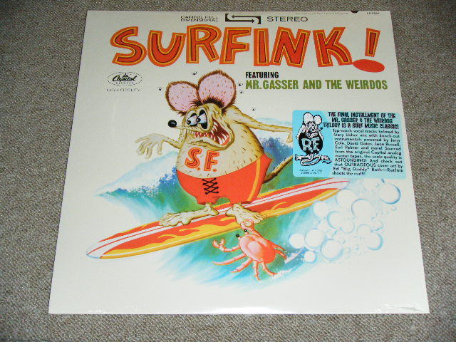 画像1: MR.GASSER and The WEIRDOS ( GARY USHER Works ) - SURFINK!  /  2011 US LIMITED Editiont Brand New SEALED LP