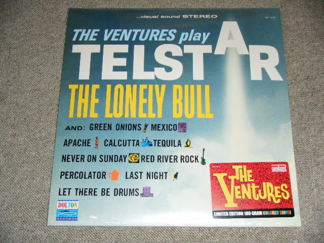 画像1: THE VENTURES - PLAY TELSTAR /  2012 US Limited 1,000 Copies 180 Gram HEAVY Weight Brand New SEALED YELLOW Wax Vinyl LP
