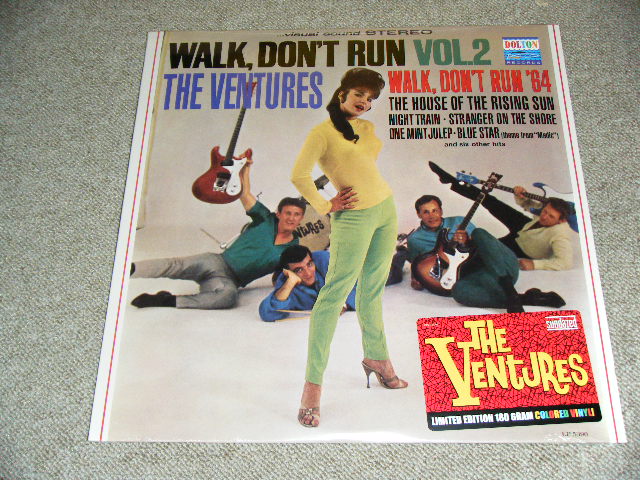 画像1: THE VENTURES -  WALK,DON'T RUN VOL.2  /  2012 US Limited 1,000 Copies 180 Gram HEAVY Weight Brand New SEALED GREED Wax Vinyl LP