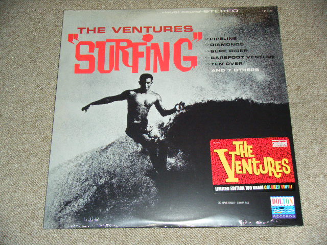画像1: THE VENTURES - SURFING /  2012 US Limited 1,000 Copies 180 Gram HEAVY Weight Brand New SEALED BLUE Wax Vinyl LP