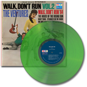 画像: THE VENTURES -  WALK,DON'T RUN VOL.2  /  2012 US Limited 1,000 Copies 180 Gram HEAVY Weight Brand New SEALED GREED Wax Vinyl LP