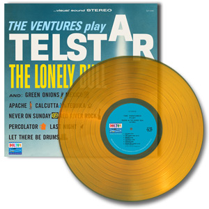 画像: THE VENTURES - PLAY TELSTAR /  2012 US Limited 1,000 Copies 180 Gram HEAVY Weight Brand New SEALED YELLOW Wax Vinyl LP