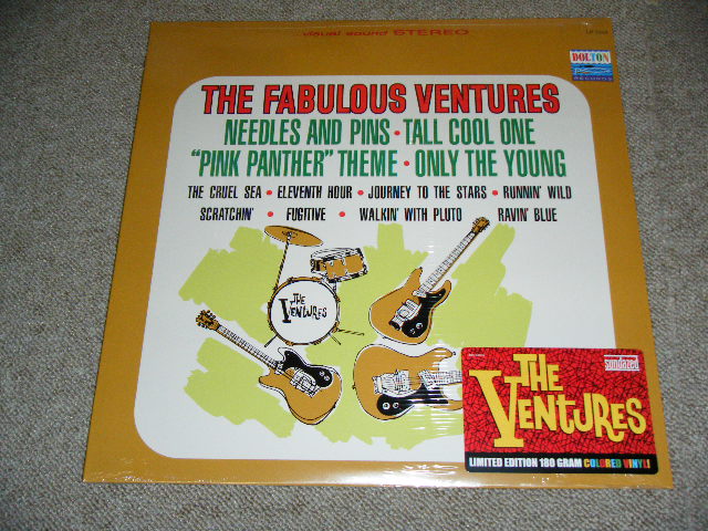 画像1: THE VENTURES -  THE FABULOUS VENTURES /  2012 US Limited 1,000 Copies 180 Gram HEAVY Weight Brand New SEALED RED Wax Vinyl LP