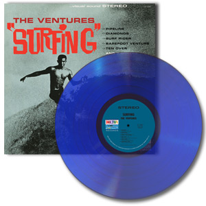 画像: THE VENTURES - SURFING /  2012 US Limited 1,000 Copies 180 Gram HEAVY Weight Brand New SEALED BLUE Wax Vinyl LP