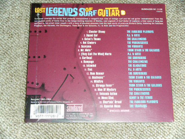 画像: V.A.OMNIBUS  - LOST LEGENDS OF SURF GUITAR III : CHEATER STOMP / 2003 US ORIGINAL Brand New SEALED  CD 