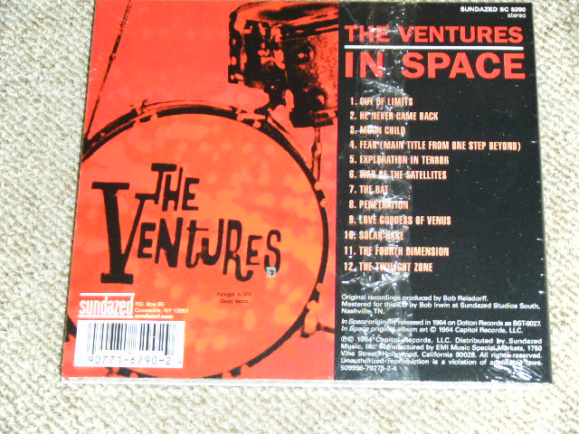 画像: THE VENTURES　- THE VENTURES IN SPACE ( STRAIGHT Reissue of ORIGINAL ALBUM  )  / 2012 US DI-GI PACK Brand New  SEALED  CD