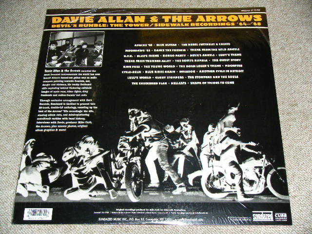 画像: DAVIE ALLAN & THE ARROWS - DEVIL'S RUMBLE : ANTHOLOGY '64-'68 / 2004 US Brand New SEALED 2 LP's 