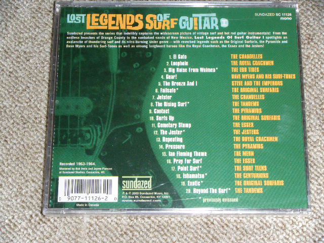 画像: V.A.OMNIBUS  - LOST LEGENDS OF SURF GUITAR I : BIG NOISE FROM WAIMEA! / 2003 US ORIGINAL Brand New SEALED  CD 