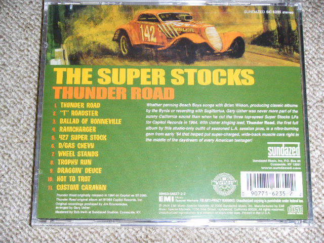 画像: THE SUPER STOCKS ( GARY USHER Works ) - THUNDER ROAD /  2006 US  Brand New SEALED CD