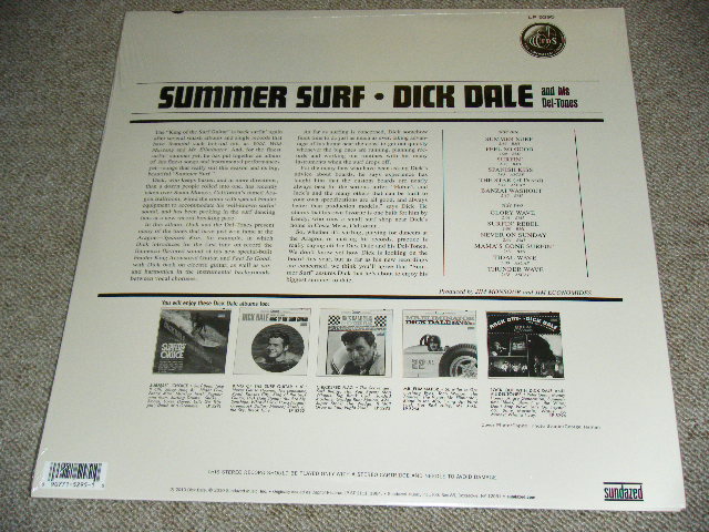 画像: DICK DALE - SUMMER SURF   / 2010  US 180 Gram Heavy Weight Brand New SEALED NEW  LP