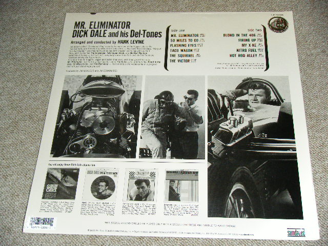 画像: DICK DALE & HIS DEL-TONES - MR. ELIMINATOR / 2010  US 180 Gram Heavy Weight Brand New SEALED NEW  LP