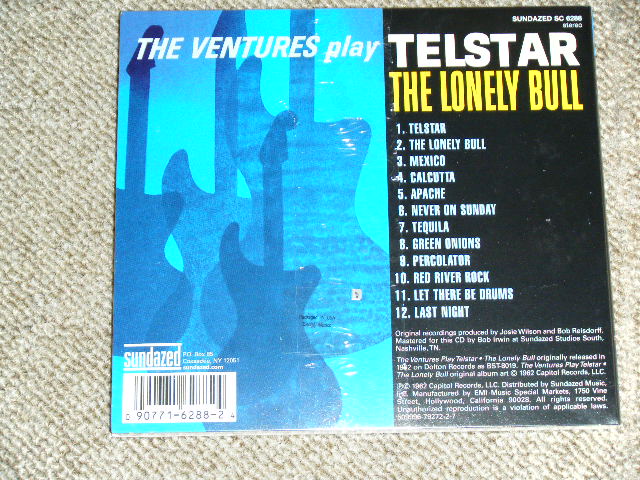 画像: THE VENTURES　- PLAY TELSTAR ( STRAIGHT Reissue of ORIGINAL ALBUM  )  / 2012 US DI-GI PACK Brand New  SEALED  CD