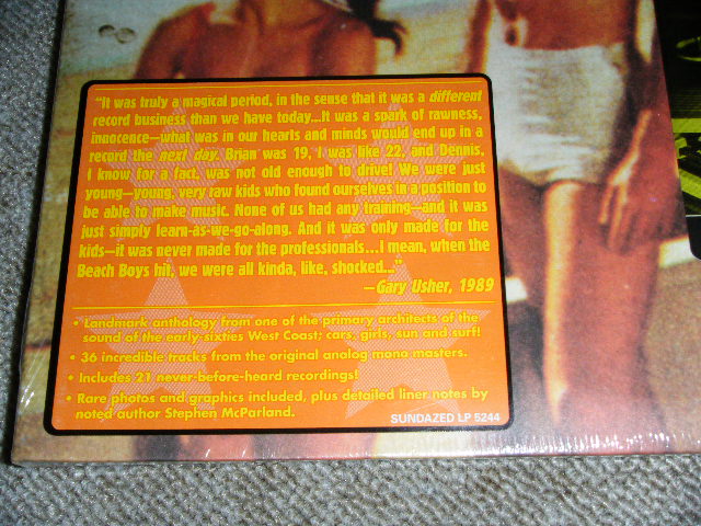 画像: GARY USHER / V.A. Omnibus - BAREFOOT ADVENTURE : THE 4 STAR SESSIONS 1962-66 / 2008 US Brand New SEALED 2-LP's Set  Limited GOLD Vinyl Wax 