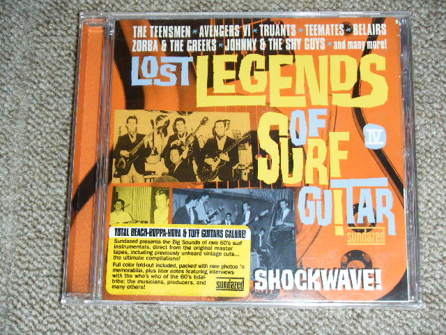 画像1: V.A.OMNIBUS  - LOST LEGENDS OF SURF GUITAR IV : SHOCKWAVE!  / 2005 US ORIGINAL Brand New SEALED  CD 