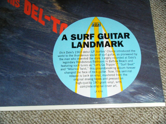 画像: DICK DALE & HIS DEL-TONES - SURFERS' CHOICE  / 2010  US 180 Gram Heavy Weight Brand New SEALED NEW  LP