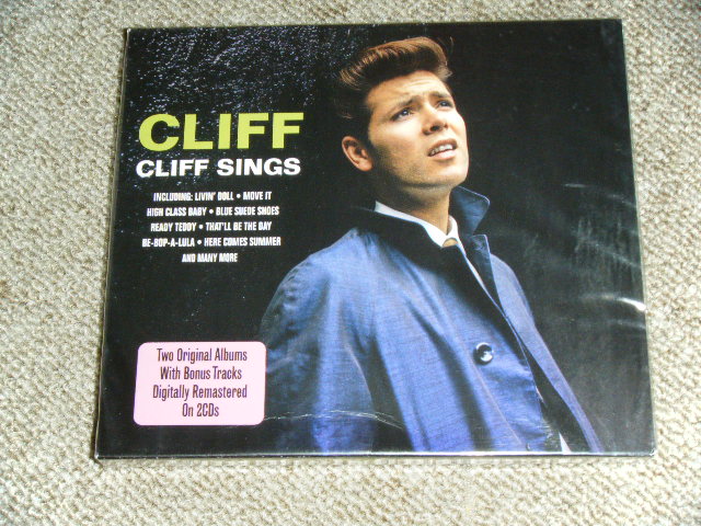 画像1: CLIFF RICHARD With THE DRIFTERS & THE SHADOWS  - CLIFF SINGS ( TWO ORIGINAL ALBUM + BONUS Tracks / 2-CD )  /2010 UK BRAND NEW SEALED CD 