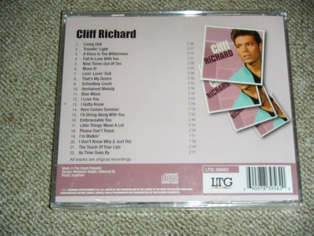 画像: CLIFF RICHARD (With THE DRIFTERS & THE SHADOWS)  - LIVING DOLL ( ORIGINAL RECORDINGS )  /2011 NETHERLAND / HOLLAND  BRAND NEW SEALED CD 