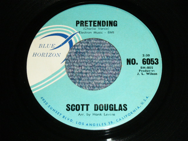 画像1: SCOTT DOUGLAS ( SURPORTED  by THE VENTURES ) - A HUNDRED THOUSAND WAYS ( Ex+++/Ex+++ ) / 1960 US ORIGINAL Used 7"Single