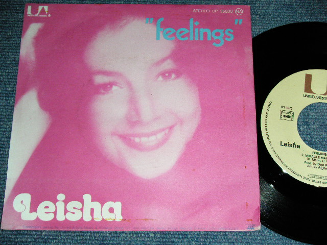 画像1: LEISHA( DON WILSON of THE VENTURES) - FEELINGS ( Ex+++/Ex+++ )  / 1975 FRENCH ORIGINAL 7"SINGLE With PICTURE SLEEVE