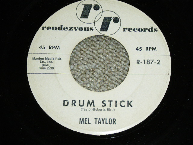 画像: MEL TAYLOR of The VENTURES - BIG BAD POGO ( Ex+/Ex+ ) / 1962  US ORIGINAL 7"SINGLE