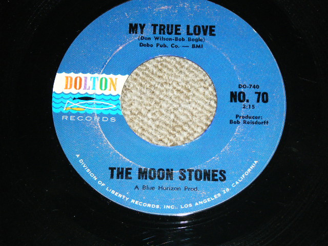 画像1: THE MOON STONES ( BOB BOGGLE & DON WILSON WORKS of THE VENTURES ) - MY TRUE LOVE ( Ex++/Ex++ ) / 1963 US ORIGINAL RARE!! Stock Copy Used  7"45's Single