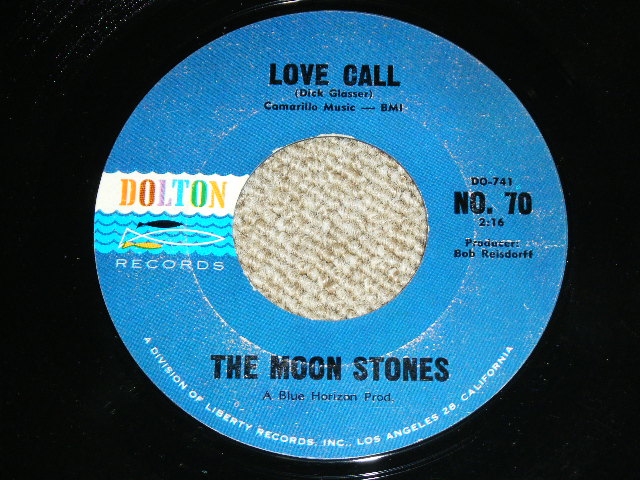 画像: THE MOON STONES ( BOB BOGGLE & DON WILSON WORKS of THE VENTURES ) - MY TRUE LOVE ( Ex++/Ex++ ) / 1963 US ORIGINAL RARE!! Stock Copy Used  7"45's Single