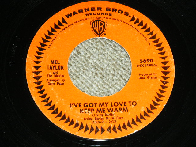 画像: MEL TAYLOR of The VENTURES - YOUNG MAN, OLD MAN ( Matrix # HX-14885-1D/14886-1C :  MINT-/MINT- ) / 1965 US ORIGINAL 7"SINGLE