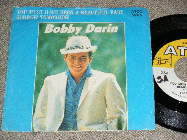 画像1: BOBBY DARIN ( on Guitar JERRY McGEE Of THE VENTURES' LEAD GUITARIST ) - YOU MUST HAVE BEEN A BEAUTIFUL BABY )　( VG+++/MINT- ) / 1961 US ORIGINAL  7"45's Single With PICTURE  SLEEVE 