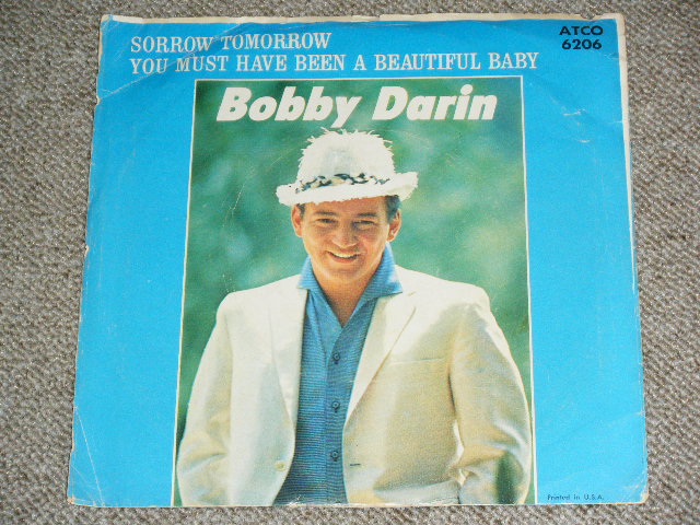 画像: BOBBY DARIN ( on Guitar JERRY McGEE Of THE VENTURES' LEAD GUITARIST ) - YOU MUST HAVE BEEN A BEAUTIFUL BABY )　( VG+++/MINT- ) / 1961 US ORIGINAL  7"45's Single With PICTURE  SLEEVE 