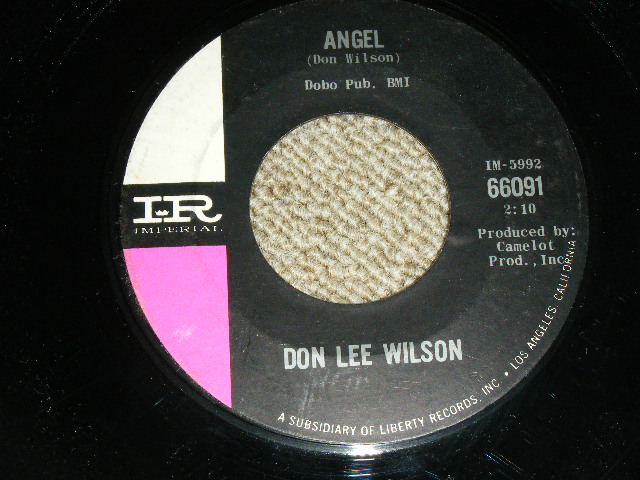 画像: DON LEE WILSON -  FEEL SO FINE  ( Ex-/Ex-)/ 1965 US ORIGINAL RARE STOCK COPY!  7"SINGLE