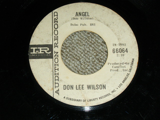 画像: DON LEE WILSON -  TELL .LAULA I LOVE HER ( THIN LOGO STYLE / Ex/Ex )  / 1964 US ORIGINAL White  Label Promo 7"SINGLE