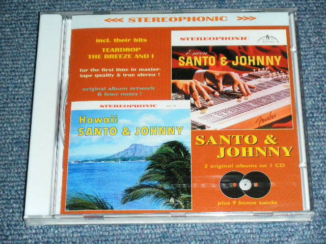 画像1: SANTO & JOHNNY - ENCORE + HAWAII  ( 2 in 1 + Bonus )  / INDIA  ORIGINAL  Brand New SEALED CD 