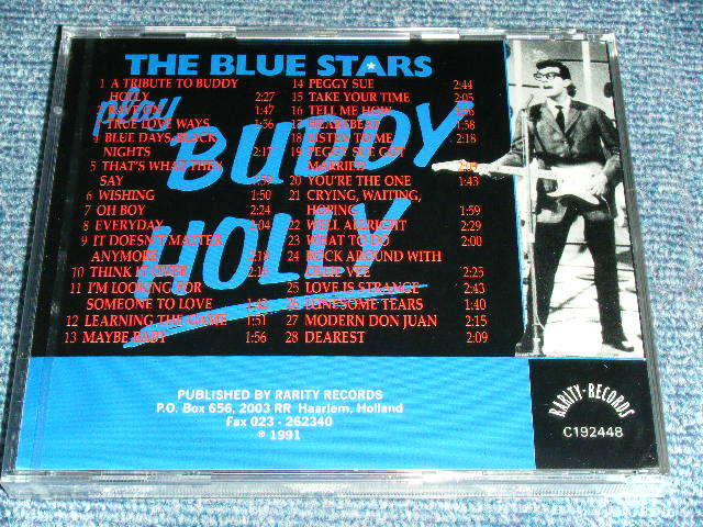 画像: THE BLUESTARS -  PLAY BUDDY HOLLY  /1991  HOLLAND BRAND NEW SEALED CD