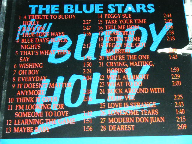 画像: THE BLUESTARS -  PLAY BUDDY HOLLY  /1991  HOLLAND BRAND NEW SEALED CD