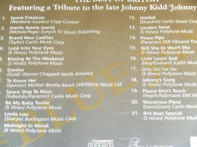 画像: THE BLUE JAYS -  RIDIN' THE BRIT BEAT  /  2003 UK EGLAND BRAND NEW SEALED CD