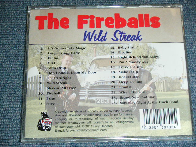 画像: THE FIREBALLS - WILD STREAK / 2011 UK ENGLAND ORIGINAL  BRAND NEW  CD 