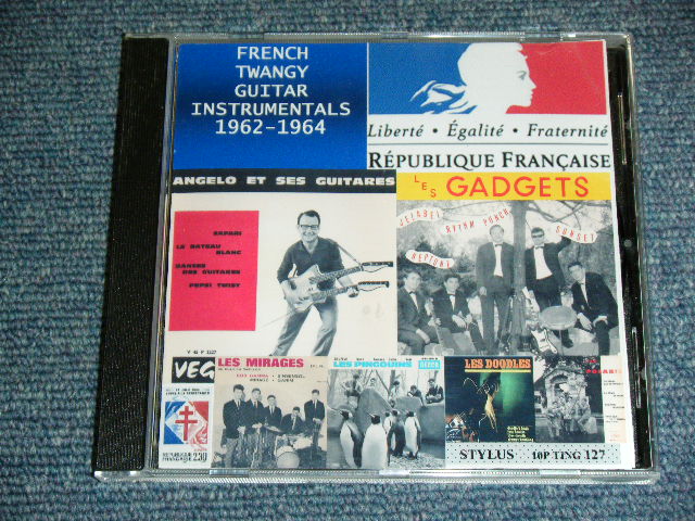 画像1: V.A. OMNIBUS - FRENCH TWANGY GUITAR INSTRUMENTALS 1962-1964 / 2011 EUROPE Limited Press by CD-R BRAND NEW CD-R  