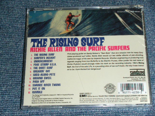 画像: THE RICHIE ALLEN AND THE PACIFIC SURFERS- THE RISING SURF  /  2006 US AMERICA Brand New SEALED CD