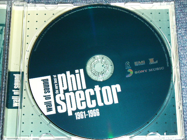 画像: V.A. - PHIL SPECTOR : WALL OF SOUND : THE VERY BEST OF PHIL SPECTOR 1961-1966  / 2011 UK EUROPEAN BRAND NEW  CD