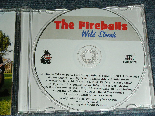 画像: THE FIREBALLS - WILD STREAK / 2011 UK ENGLAND ORIGINAL  BRAND NEW  CD 