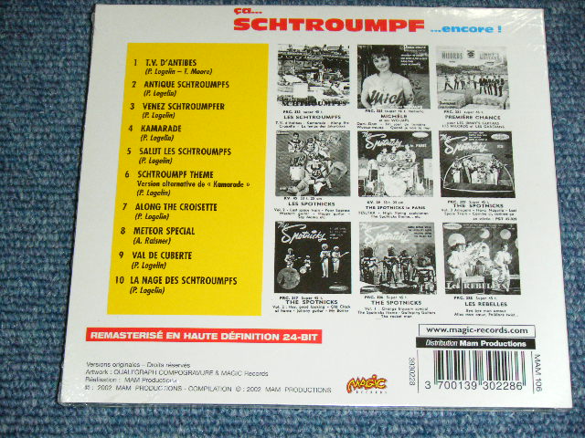 画像: LES SCHTROUMPFS - COMPLETE 60's INSTRUMENTAL  /  2002 FRANCE ORIGINAL  BRAND NEW SEALED CD 