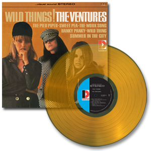 画像: THE VENTURES -  WILD THINGS  /  2012 US Limited 1,000 Copies 180 Gram HEAVY Weight Brand New SEALED GREEN Wax Vinyl LP