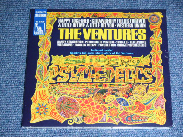 画像1: THE VENTURES　-  SUPER PSYCHEDELICS ( STRAIGHTReissue of ORIGINAL ALBUM  )  / 2012 US DI-GI PACK Brand New  SE ALED  CD